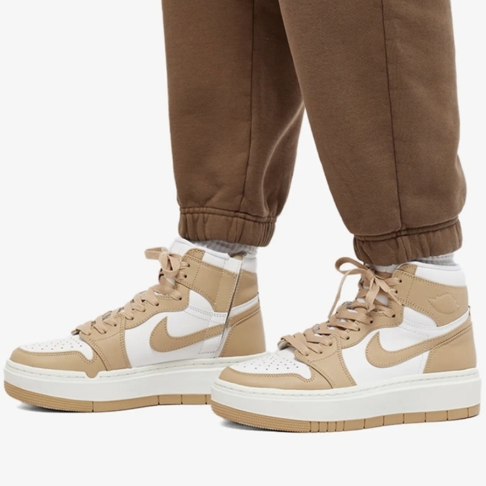 New Jordan Air Jordan 1 High Elevate "Desert" Sneakers Women's Nwt Size 12